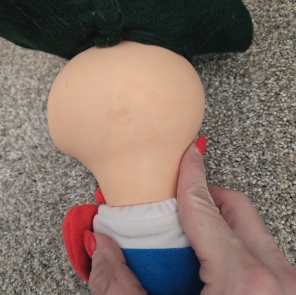 The Busy World of Richard Scarry 1995 Vintage Gund Lowly Worm Plush Toy - Picture 7 of 9